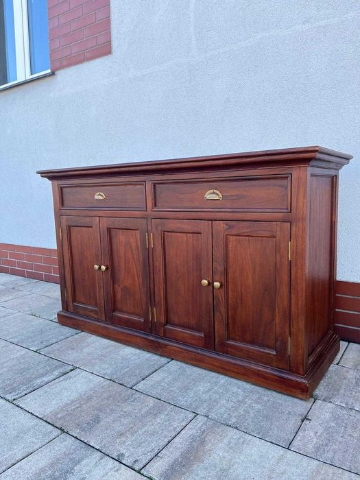 Komoda Stylizowana na Kolonialną | Kredens | Masywny sideboard