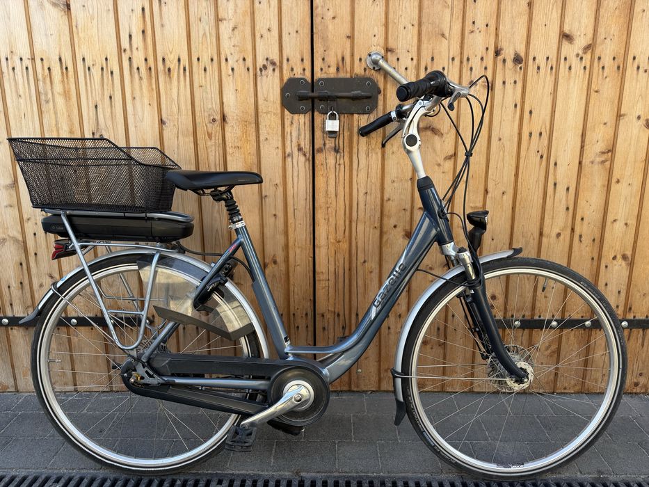 Rower Elektryczny GAZELLE GRENOBLE centralny Impulse 36 miejski M L 53