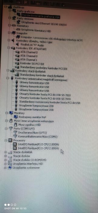 Komputer Pentium 2,8 windows 7