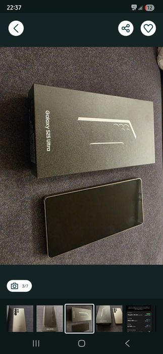 SAMSUNG Galaxy S25 ULTRA stan igła jak nowy, tanio