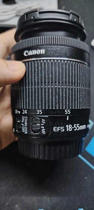 Canon EF-S 18-55mm f/3.5-5.6 IS STM - Ler descrição