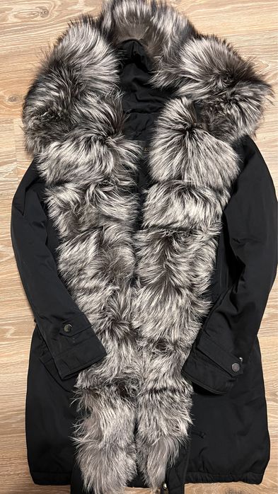 Зимова парка з натуральним хутром
