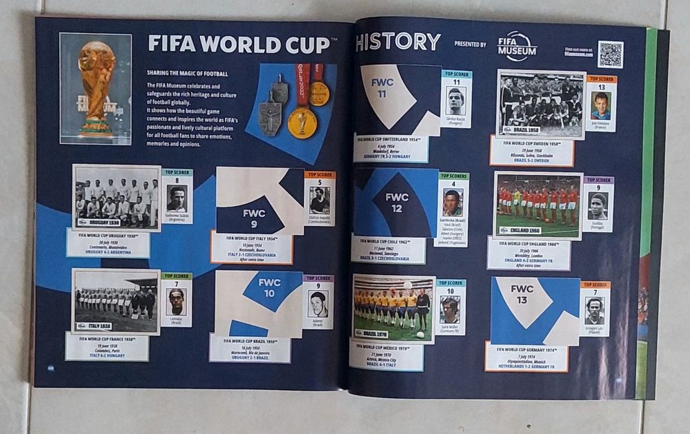 Caderneta do Mundial 2026 nova vazia