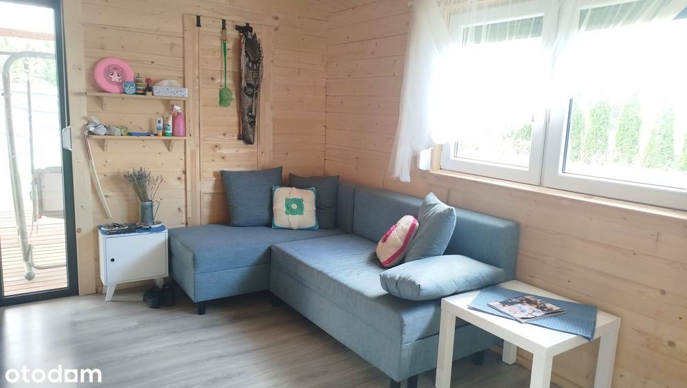 Domek rekreacyjny pod miastem z garażem