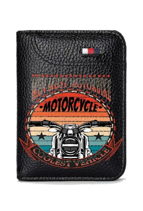 Portfel męski dla motocyklisty