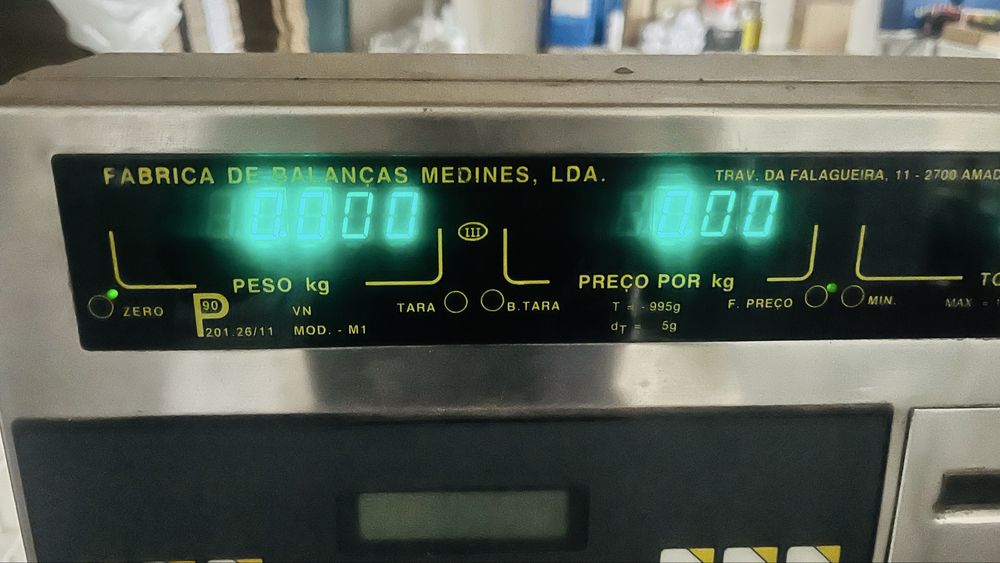 Balança industrial Medines