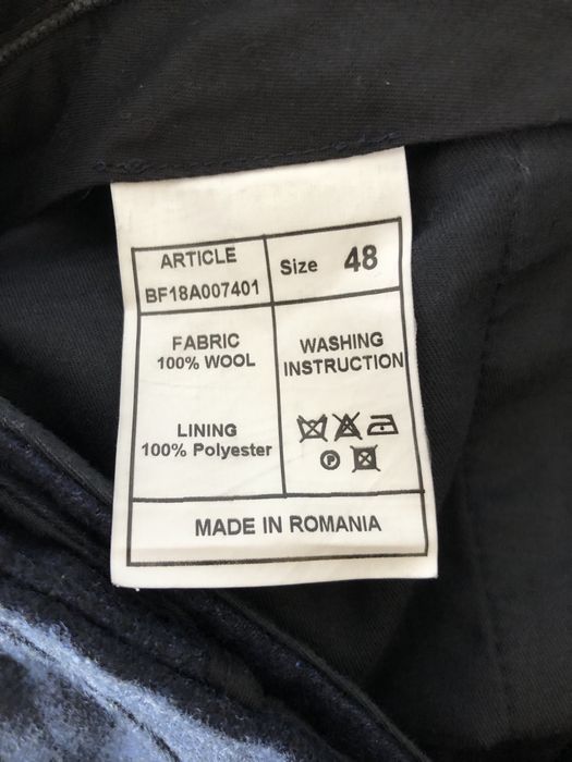 Вовняні класичні брюки boggi milano (italy) 48 розмір