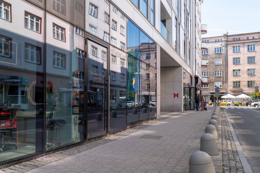 Lokal usługowy w inwestycji Baltiq Plaza parter duża witryna