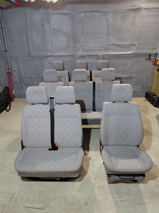 Siedzenia VW T4 Caravelle Long komplet super stan Inca