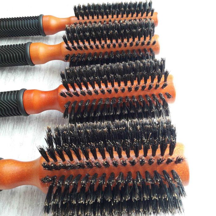 Брашинги для волосся Sibel з натуральною щетиною кабана