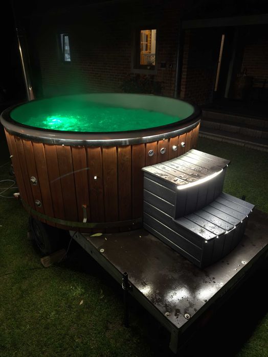 Mobilna Balia Bania Jacuzzi bania – Gorąca Woda i Hydromasaż