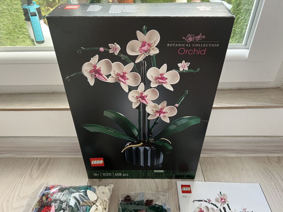 Lego 10311 Icons Orchidea storczyk kompletny zestaw pudełko instrukcja stan idealny