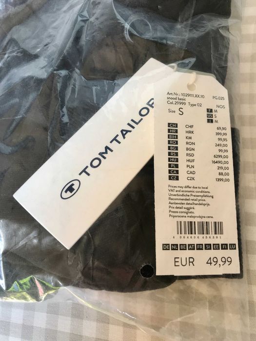 Bluza TOM TAILOR Snood Basic (roz. S) NOWA