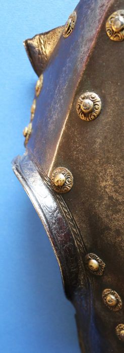 Testeira de Cavalo (Chanfron), séc. XVI-XVII, muito rara