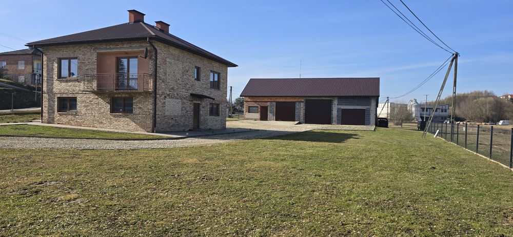 Dom 146m²+Garaże+Działka 25a+ 1.11ha Szerzyny