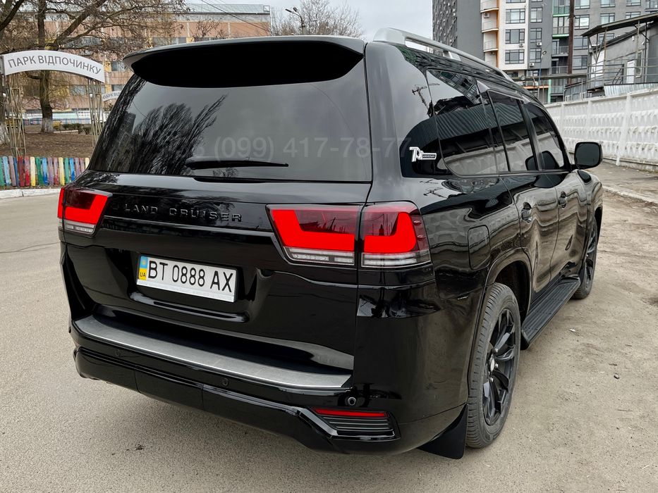 Рестайлинг TOYOTA Land Cruiser 200 LC200 в LC300 300 2022 Обвес Капот