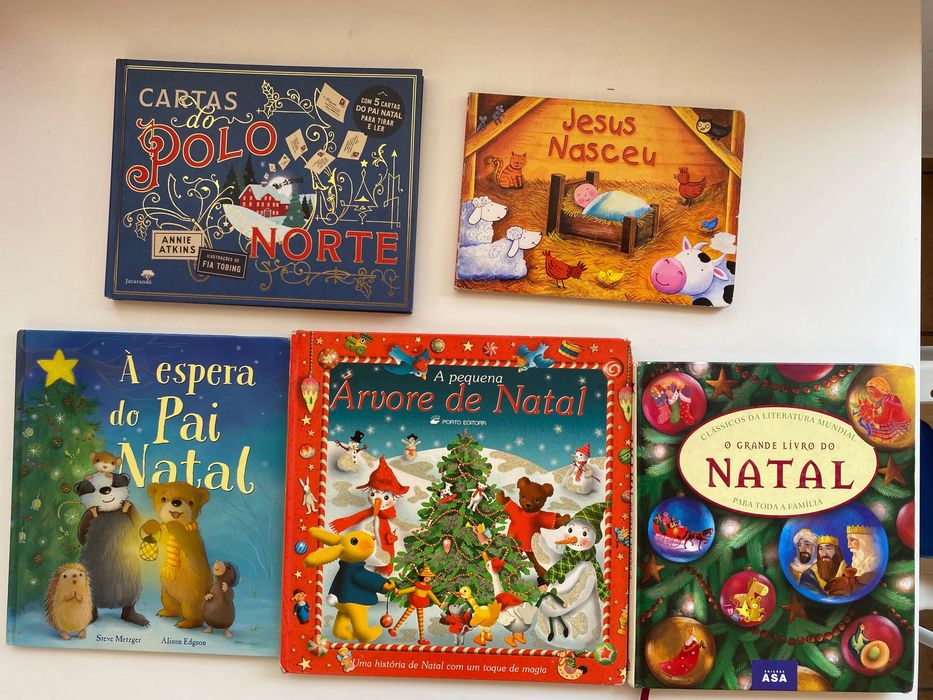 5 Livros de Natal