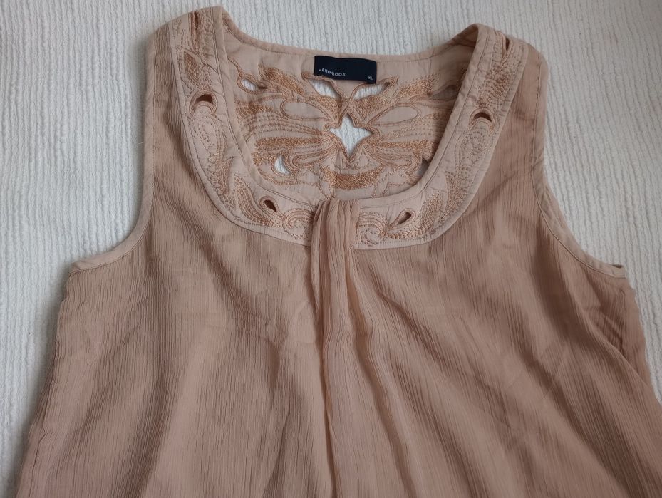 Letnia bluzka tunika XL Vero Moda