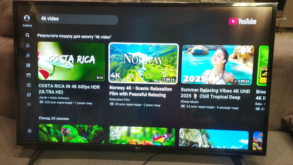 Телевізор LG 43 uhd