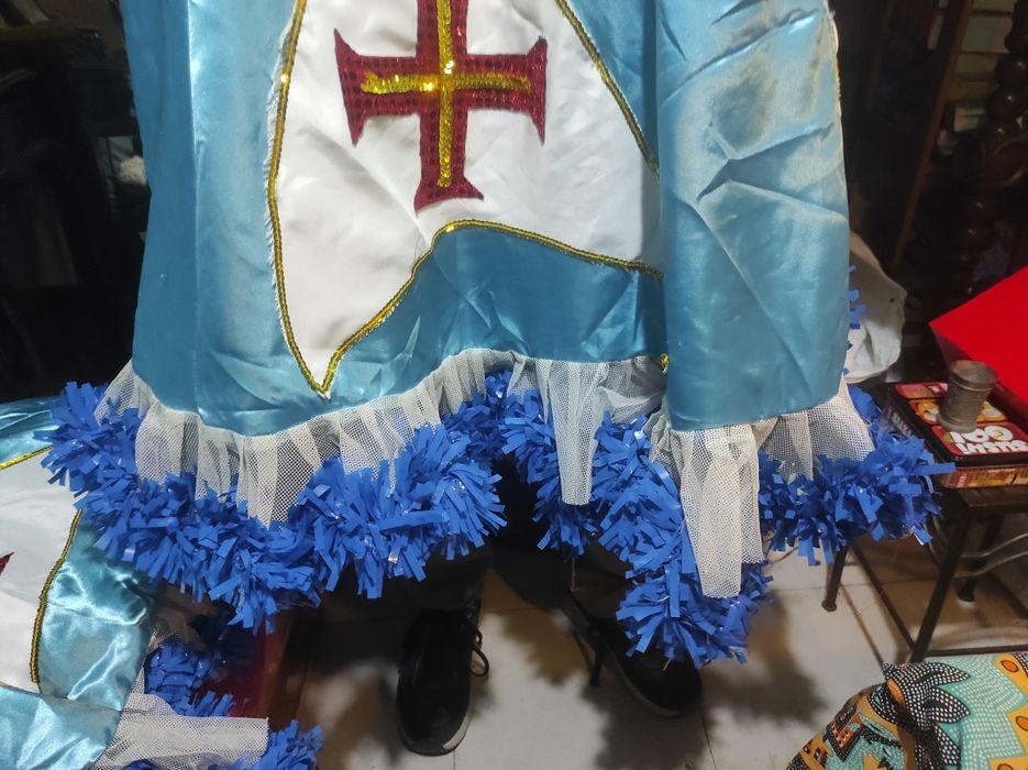 Vestido de marcha ou carnaval