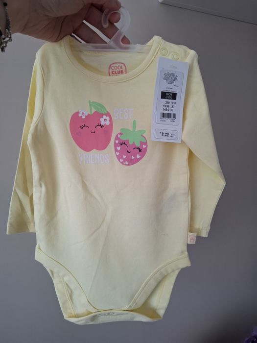 Nowe body smyk print wiosna  68