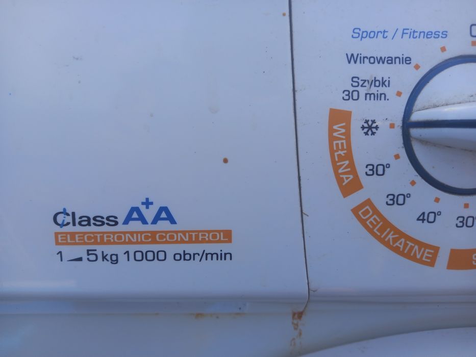 2xPralka- automat mastercook i gorenje,dodam wiecej fotona części