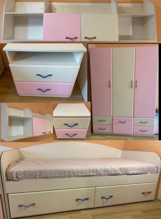 Тумба під ТВ для дівчинки;