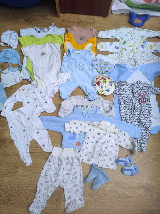 Одяг для новонароджених 0-3 м. Человечек,бодік