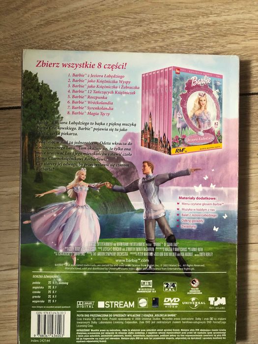 Płyta DVD "Barbie z Jeziora Łabędziego"