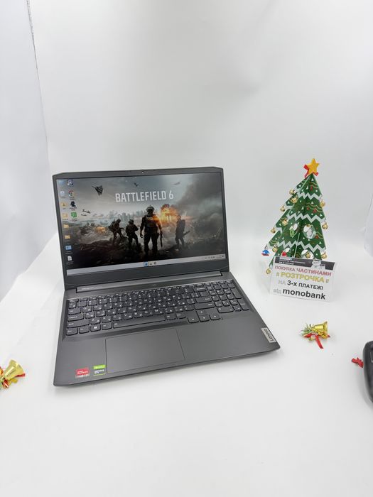 є99+ Ноутбуківℹ️Lenovo Gaming 3‼️GTX1650/RYZEN 5 5600H/SSD 512/RAM16Gb