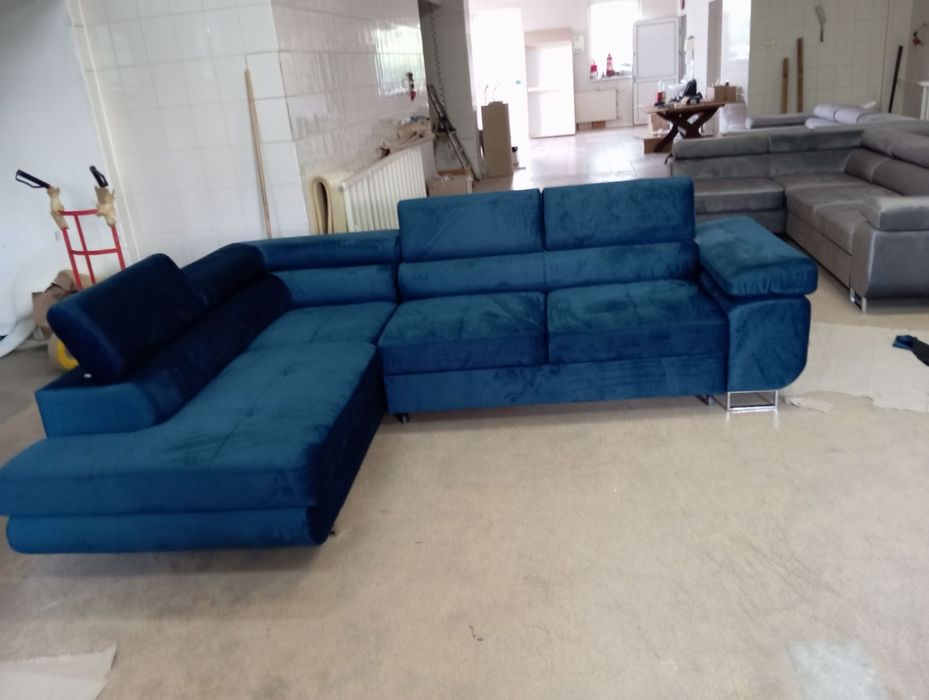 Narożnik NEAPOL promocja ! z regulowanymi zagłówkami