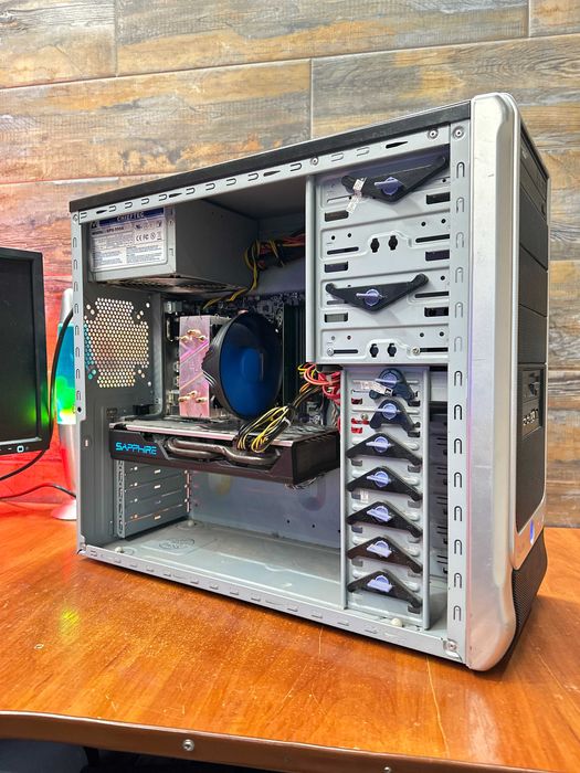 Компьютер Ryzen 5 4500/ A320/ 8GB/ 550W/ 500GB/ SSD240/ RX 580 8GB