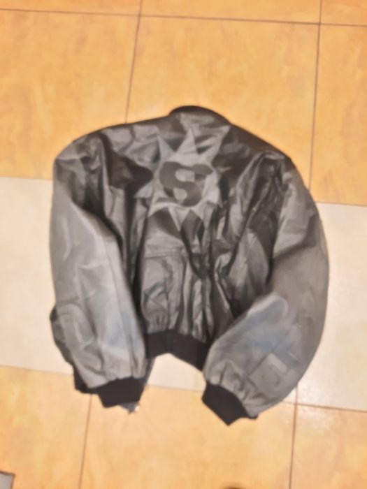 Kurtka skórzana bomberka