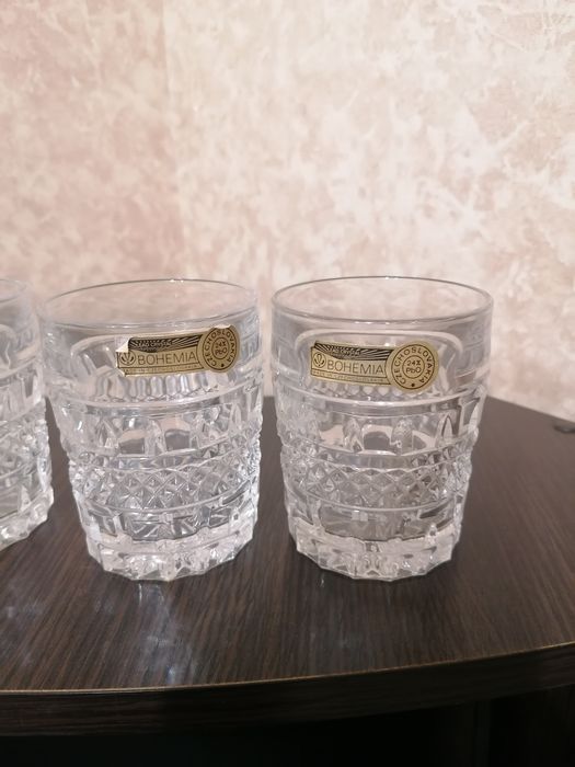 Чешский хрусталь, стаканы 240 мл