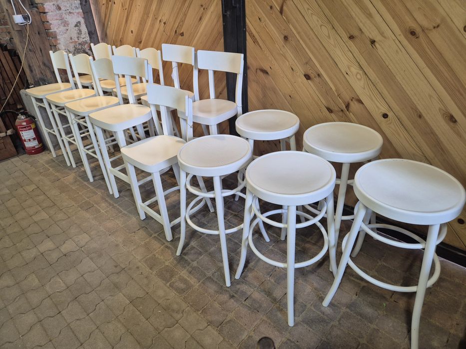 50x Hoker stołek barowy FAMEG prowansalski | Restauracja | Bistro