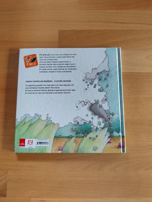 Livro infantil "Vamos Contar um Segredo... e Outra História" de António Torrado