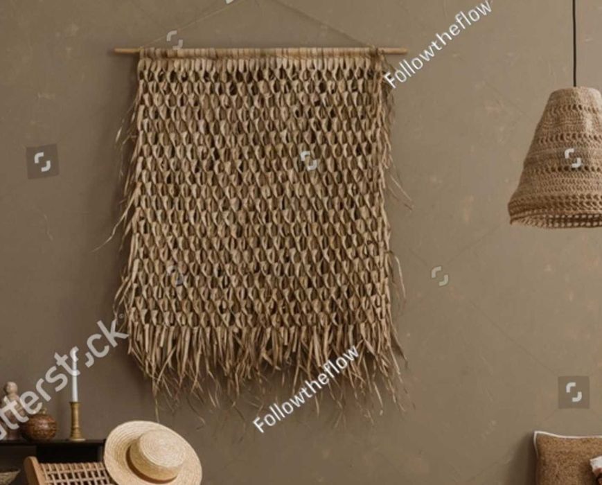 Dekoracja ścienna XXL z liści palmowych marki MADAM STOLTZ