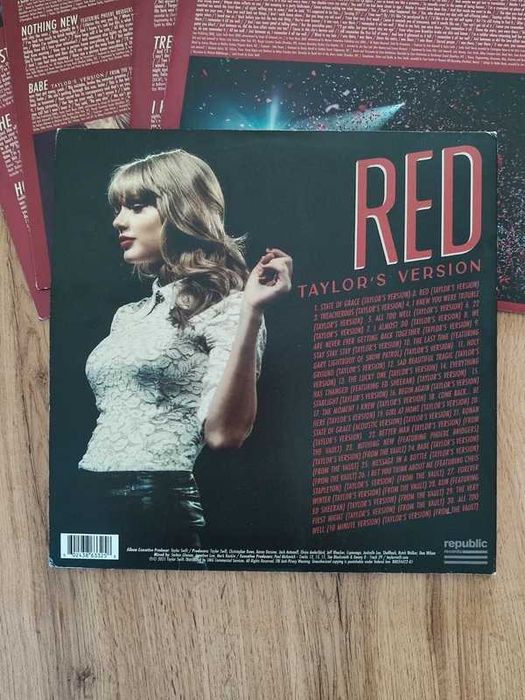 Winyl Taylor Swift Red TV 4lp