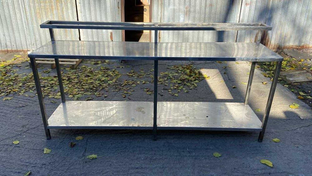 Б/у разделочные столы из нержавеющей стали для общепита кафе ресторана