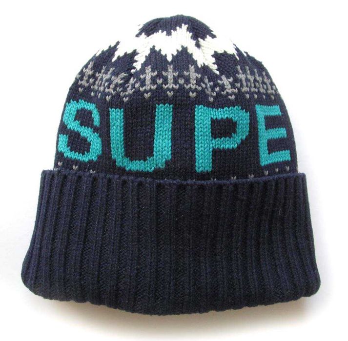 Superdry * czapka zimowa we wzory * uniseks *