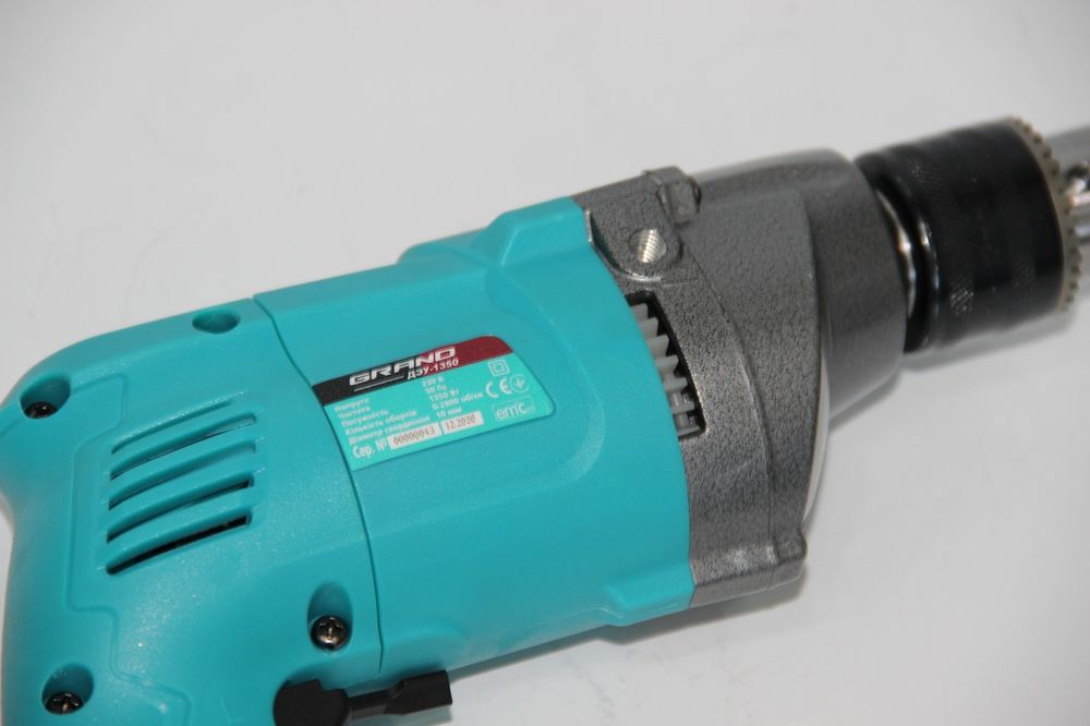 Дрель Гранд 1350Вт Чехия Безударная Регулировка Недорого Новая