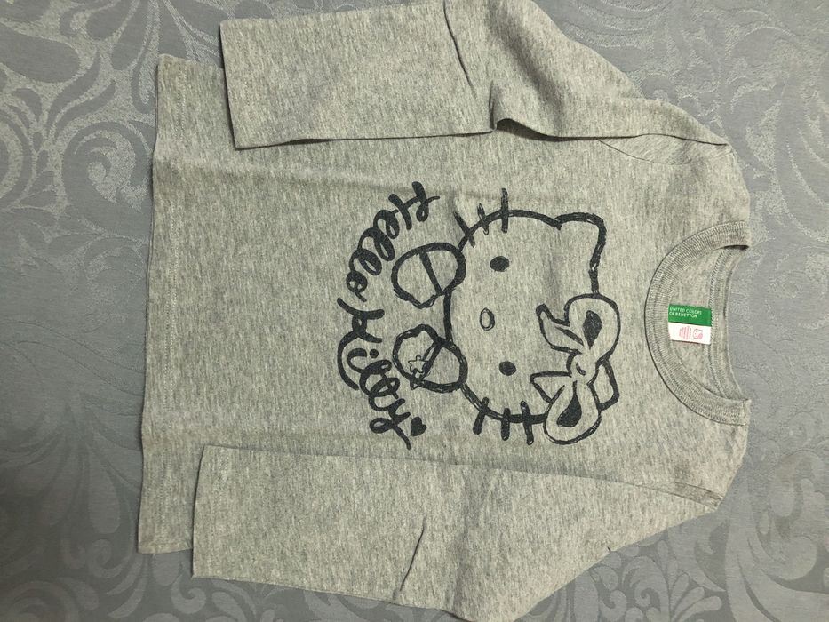 2 Calças ganga + 2 sweats + casaco malha 3/4 Anos