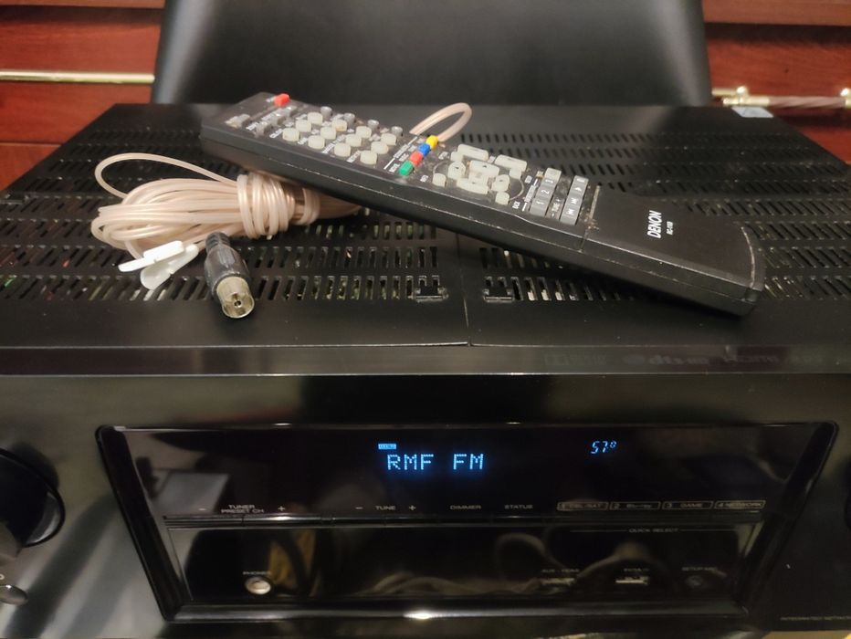 Denon AVR-X1000 Amplituner 5.1 HDMI,Radio Internetowe.