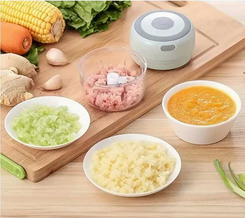 Міні-подрібнювач (250 мл) з USB-зарядкою