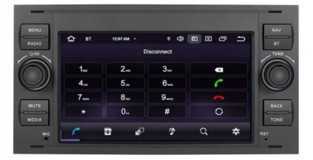 Radio GPS Android Ford Focus Kuga S-MAX C-MAX Carplay WIFI BT MP3 4GB