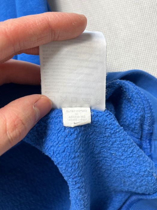 Bluza Nike Small Logo Blue Y2K Bluza