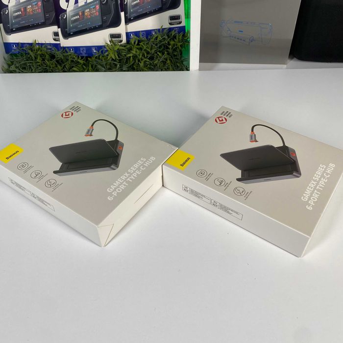 Док Станція Для Стім Дек Baseus для Steam Deck Dock Басеус USB-C HDMI Нова
