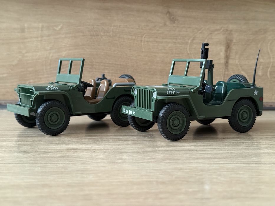 COBI 2399 Jeep Willys MB /2400 Ford GP (oba z instrukcją i pudełkiem).
