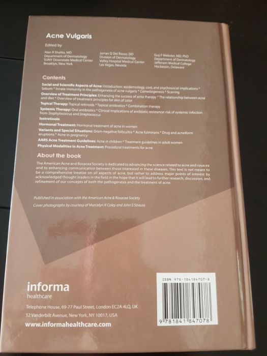 Livro "Acne Vulgaris"