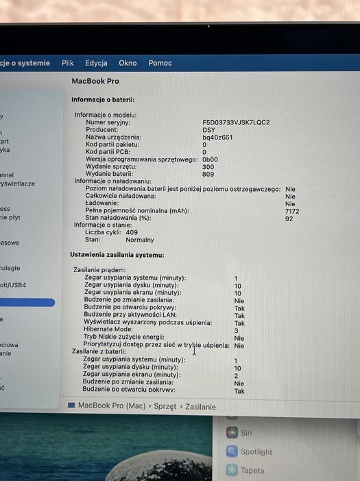 Macbook Pro 2019 i7 16 gb ram 512 Gb a2141